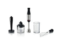 Bosch Haushalt ErgoMaster Serie 6 Stavblender 1000 W med målebæger, med shaker, Multifunktion, Piskeris, BPA-fri Rustfrit stål, Sort