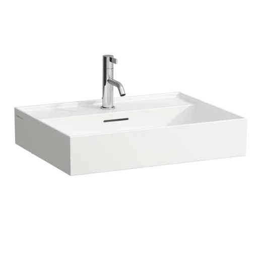 Kartell Laufen håndvask, 60x46 cm, rengøringsvenlig, hvid