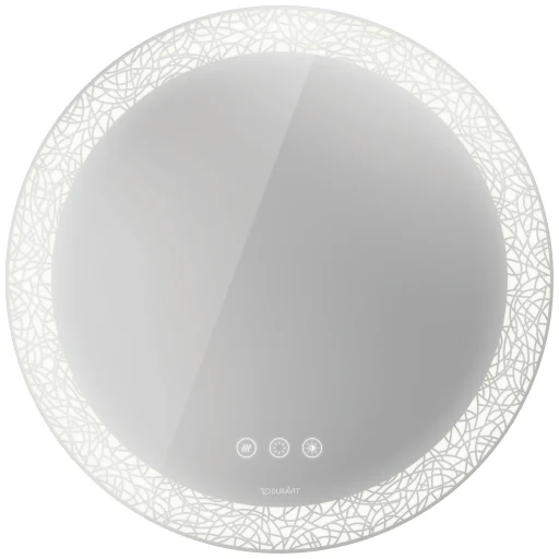 Duravit Happy D.2 Plus spejl med lys, 700Ø