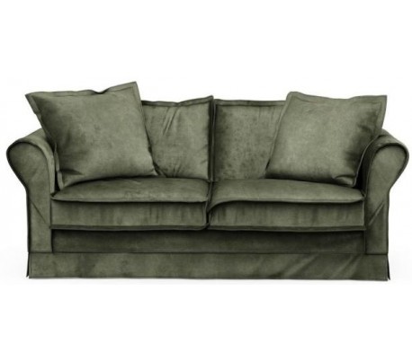 Carlton 2,5 personers sofa i velour B181 cm - Efeu