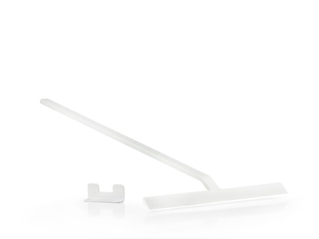 Rim Skraber m. holder 30 cm Hvid