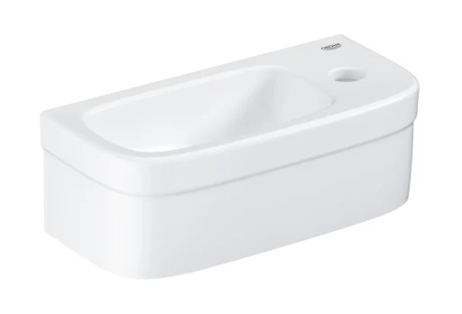 Grohe Euro Ceramic håndvask 37x18 cm, PureGuard, alpinhvid