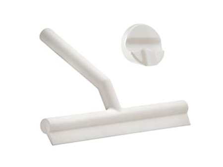 Skraber m/holder White