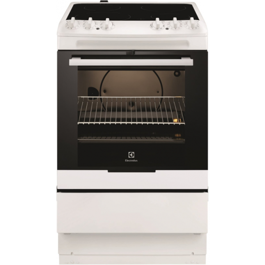 Electrolux EKC4011AOW - Glaskeramisk komfur - Råhvid