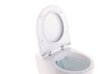 IFØ Ifö Icon Rimfree hængeskål. Uden skyllerand. Glatte udvendig sider og skjulte monteringsbeslag. Boltafstand 180 mm.