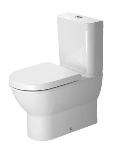 Duravit Darling New toilet m/P-lås, m/WonderGliss, hvid