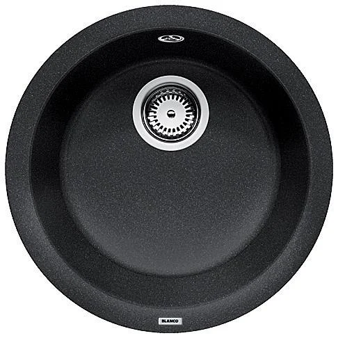 Blanco Rondo UX Køkkenvask Ø45 cm, Silgranit, Antracit
