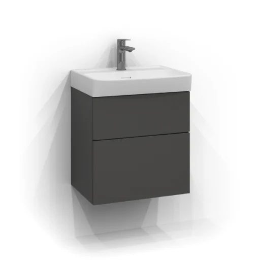 Svedbergs Forma Plan underskab, push-open, 50x35 cm, skifergrå