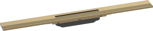 Hansgrohe Raindrain Flex afløbsrende, fri montering, 700 mm, børstet bronze