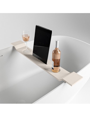 EASY hylde til badekar B86 cm Solid surface - Linned