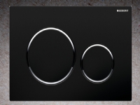 Geberit Sigma20 betjen flush plade - 246x164x12mm dybsort RAL 95