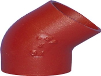 PIPEGAP sml bøjning 70mm-45grader