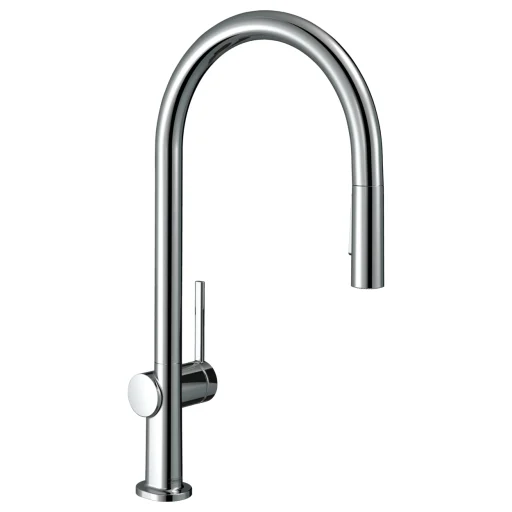 Hansgrohe Talis M54 køkkenarmatur m/udtrækstud, 2jet, C-tud, krom