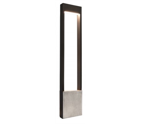 Chertan bedlampe 12W LED H100 cm - Antracit