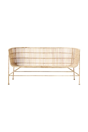 Sofa Nature 140x70x65x5 cm - Natur