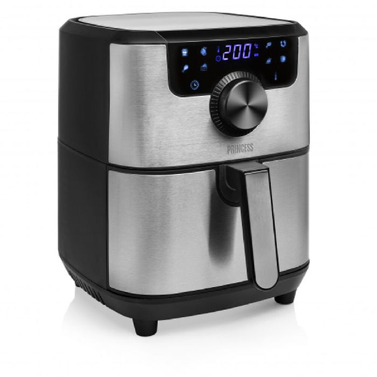 Gryde uden Olie Princess 182033 Sølvfarvet 1500 W 4,5 L