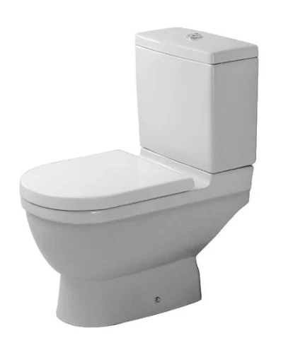Duravit Starck 3 toilet m/S-lås, hvid