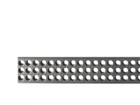 Unidrain rist i 3 mm massiv AISI 304 rustfri stål til ClassicLine ramme - model Classic i længde 900 mm