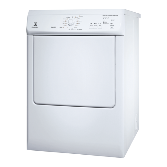Electrolux EDE1072PDW - Aftrækstørretumbler