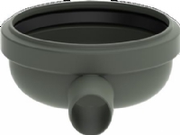 Unidrain 32 mm hjørneudløb uden vandlås og studs, vandret