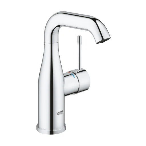Grohe Essence M-Size håndvaskarmatur m/bundventil, krom