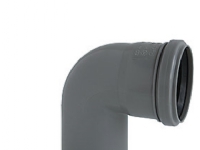 Ht-Pp (Amax Pro) Ø40 mm X 87,5° Grå Bøjning