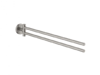 Grohe Essentials håndklædehold - Håndklædeholder, 2 armet, 439 mm, Supersteel 40371DC1