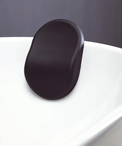Svedbergs badekarspude til Oval, sort