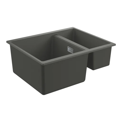 Grohe K500 kompositvask, 1,5 sammenhængende kumme, 55,5x46 cm, grå granit