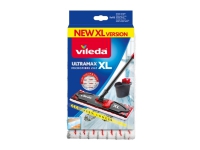 Vileda UltraMax XL, Moppemåtte, Rød, Hvid, Mikrofiber, 1 stk, 420 mm, 140 mm