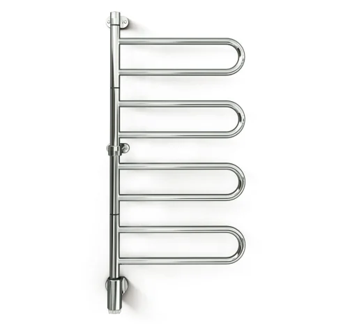 Kriss Flex U el-håndklædetørrer m/4 arme 956x450 mm, krom