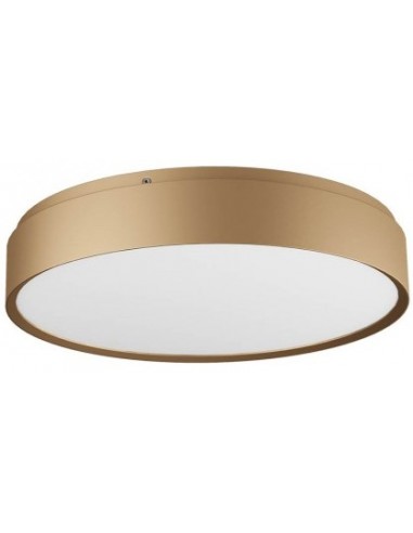YOMO Plafond i aluminium og akryl Ø37 cm 1 x 43,6W SMD LED - Mat guld