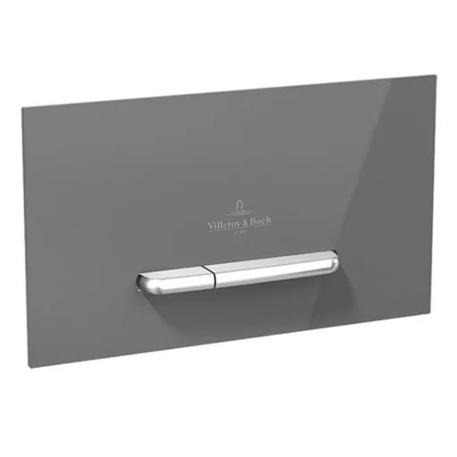 Villeroy & Boch ViConnect M300 betjeningsplade, grå glas