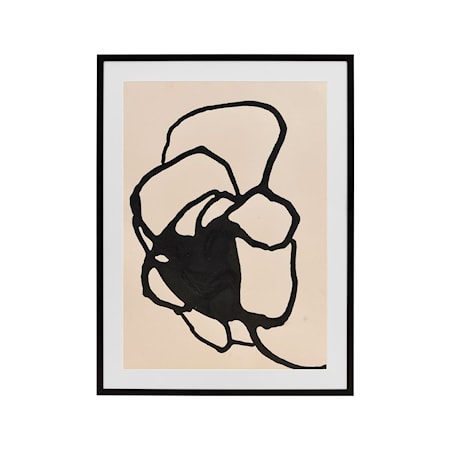 Rovschanck 2, Illustration med Ramme (L: 49 cm, B: 37 cm, H: 1 cm)