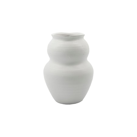 Vase Juno Hvid 17x22,5 cm