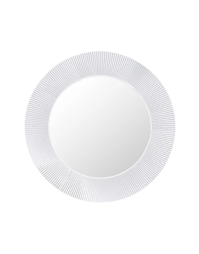 Kartell Laufen All Saints spejl med LED, Ø78 cm, transparent