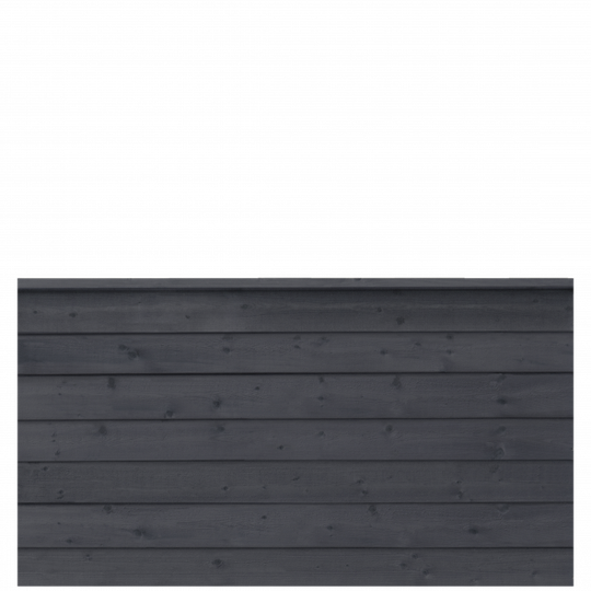Plus Klink profilhegn til 174x95 cm - sortgrundet