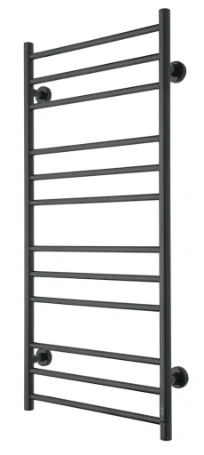 TVS Eldo 12 L håndklædetørrer m/timer, el-tilslutning, 1160 x 530 mm, sort