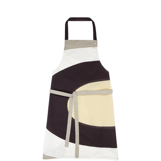 Marimekko Melooni forklæde, grå/hvid