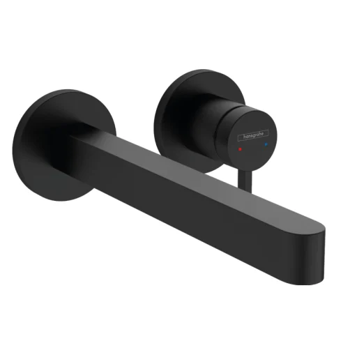 Hansgrohe Finoris vandhane til indbygning, 22,8 cm tud, mat sort