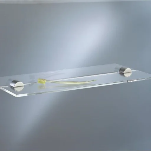 Vola A25G Glashylde, inkl. 2 beslag, Messing natur