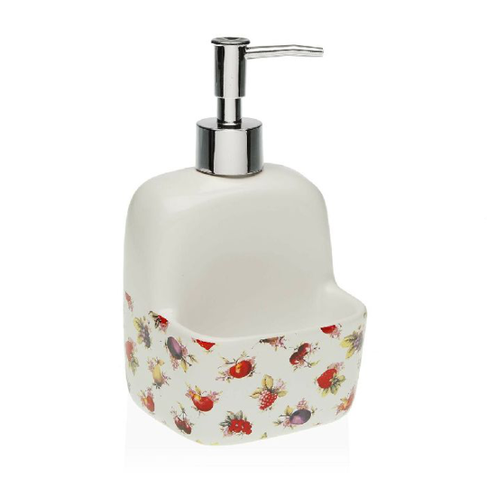 Sæbedispenser Versa Strawberry Keramik (9,4 x 17,8 x 10,5 cm)