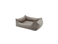 Madison Velours Dog Bed Taupe S