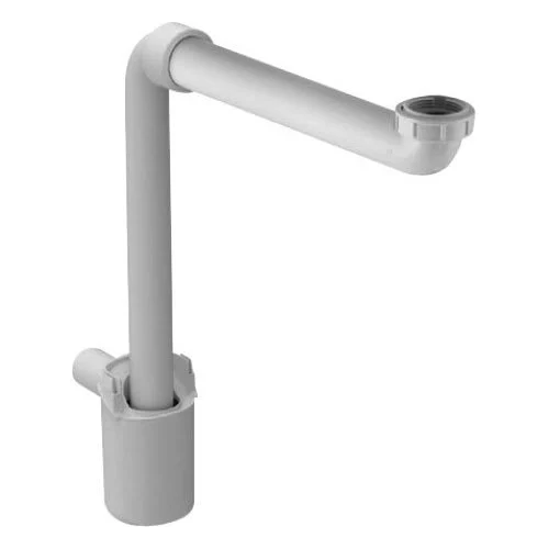 Duravit pladsbesparende vandlås 1 1/4", hvid
