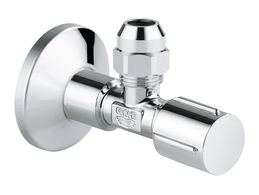 Grohe vinkelventil 1/2" med selvforseglende gevind