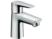 HansGrohe Talis E etgrebs håndvaskarmatur 80 med push-open bundventil