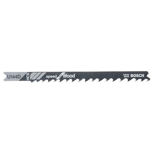Bosch Stiksavklingeinge U144d 82mm 3 Stk Træ/grov - 2608630568