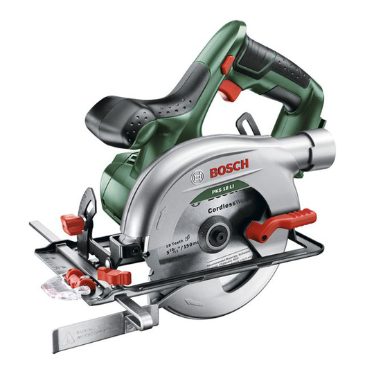 Bosch PKS 18 LI Akku-rundsav (uden akku og lader) - 06033B1300