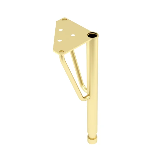 Dansani YOU Vintage støtteben, 18-22 cm, messing
