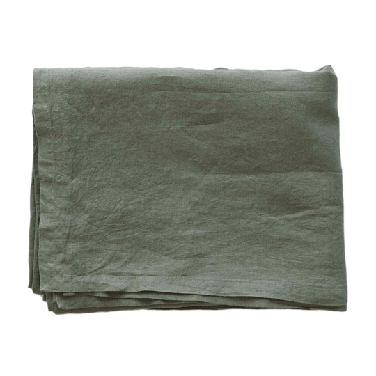 Tell Me More Borddug, 160x330 cm, khaki